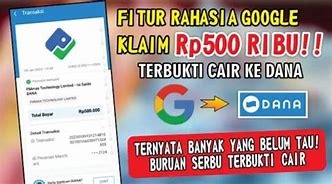 Cara Mendapatkan Saldo Dana Dari Google