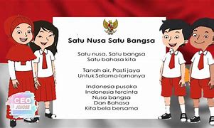 Lirik Satu Nusa Satu Bangsa Satu Bahasa Kita