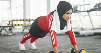 Pakaian Nge Gym Wanita Hijab